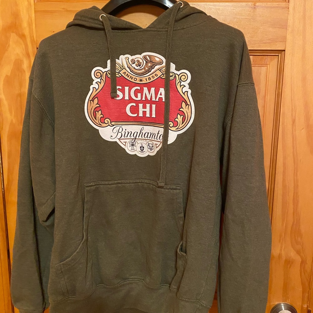 Green Sigma Chi Hoodie